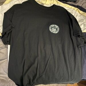 Party pants Black Men's Tee with Graphic Print